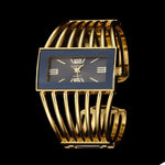 Women Rose Gold Bangle Bracelet Watch 2019 New Luxury Ladies Rectangle Dress