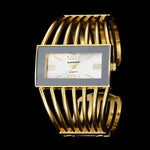 Women Rose Gold Bangle Bracelet Watch 2019 New Luxury Ladies Rectangle Dress