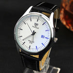 Relogio Masculino 2019 Brand Yazole Watch Business Belt Men's Watch Calendar