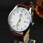 Relogio Masculino 2019 Brand Yazole Watch Business Belt Men's Watch Calendar