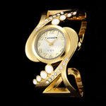 Women Dress Quartz Watch 2019 New Stylish Silver Gold