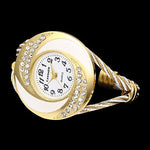 Women Bracelet Watches 2019 New Stylish Gold Dial Creative Clock