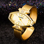 Luxury Women Bracelet Watch 2019 New Stylish Rose Gold Dial Rhinestone