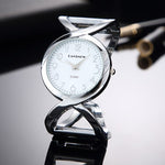 Women Rose Gold Big Dial Bracelet Watches 2019 New Design Lady Dress Casual