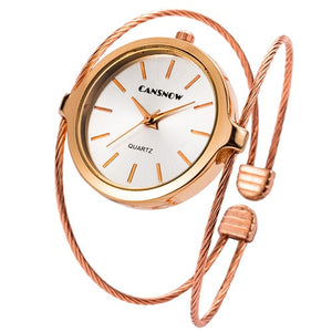 2019 New Stylish Women Fashion Luxury Watch Rose Gold Small And Exquisite Lady Stainless