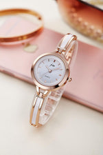 New Fashion Rhinestone Watches Women Luxury Brand Stainless Steel Bracelet