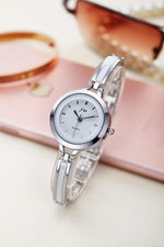 New Fashion Rhinestone Watches Women Luxury Brand Stainless Steel Bracelet