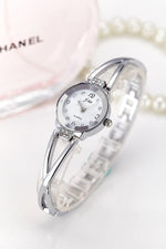 New Fashion Rhinestone Watches Women Luxury Brand Stainless Steel Bracelet