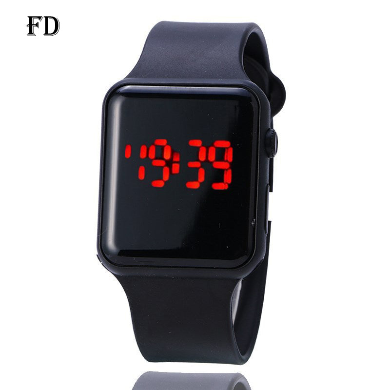 FD LED Screen Display Sports Wristwatch 2019