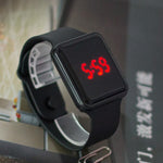 FD LED Screen Display Sports Wristwatch 2019