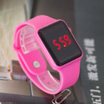 FD LED Screen Display Sports Wristwatch 2019