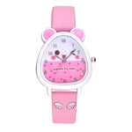 Childrens Watches Kids Quartz Analog Leather Wristwatches