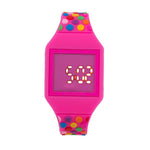 LED Watch Kids Jelly Color Digital Child Watches
