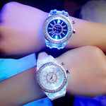 Starry Sky Women Watches Luxury Led Luminous
