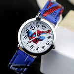Spiderman Pattern Children Watches