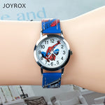 Spiderman Pattern Children Watches
