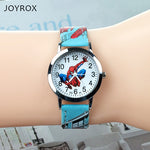 Spiderman Pattern Children Watches