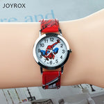 Spiderman Pattern Children Watches