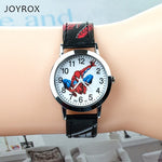 Spiderman Pattern Children Watches