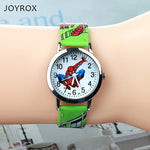 Spiderman Pattern Children Watches