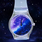 2019 New 3D Dial lovely Transparent silicone kids Watch