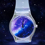 2019 New 3D Dial lovely Transparent silicone kids Watch