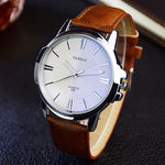 2019 Wristwatch Men Clock Yazole Quartz Watch