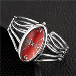 2019 New Stylish Women Bracelet Watch Full Steel Analog Quartz Clock